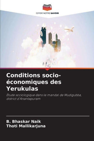 Conditions socio-économiques des Yerukulas