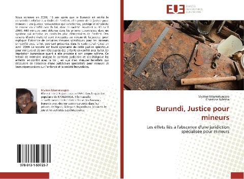 Burundi, Justice pour mineurs