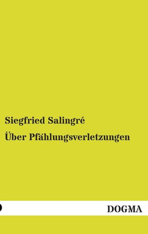 Über Pfählungsverletzungen