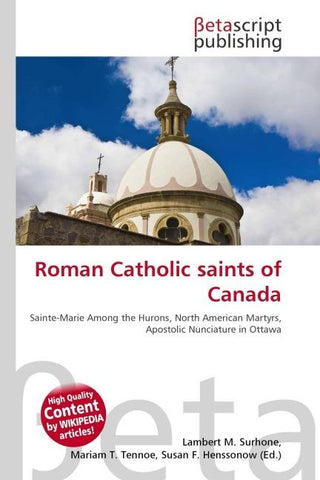 Roman Catholic saints of Canada