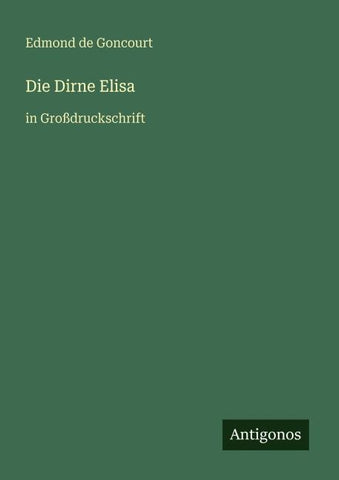 Die Dirne Elisa