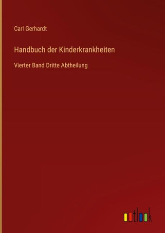 Handbuch der Kinderkrankheiten