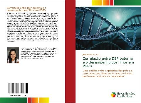 Correlação entre DEP paterna e o desempenho dos filhos em PGP's