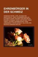 Ehrenbürger in der Schweiz