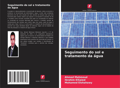 Seguimento do sol e tratamento da água