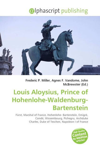 Louis Aloysius, Prince of Hohenlohe-Waldenburg-Bartenstein