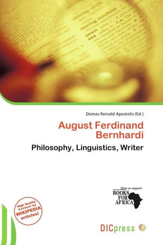 August Ferdinand Bernhardi