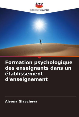 Formation psychologique des enseignants dans un établissement d'enseignement