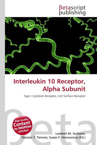 Interleukin 10 Receptor, Alpha Subunit