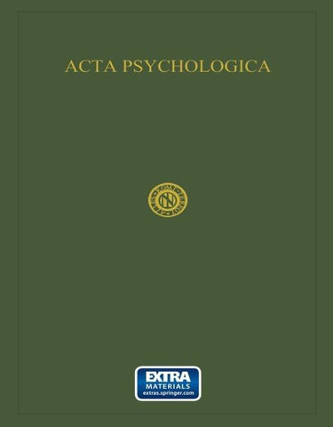 Acta Psychologica