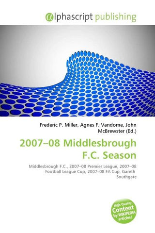 2007-08 Middlesbrough F.C. Season