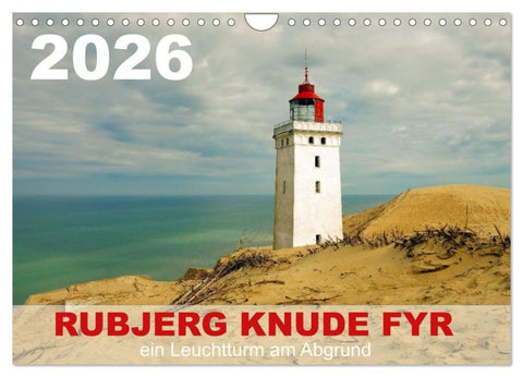 Rubjerg Knude Fyr (Wandkalender 2026 DIN A4 quer), CALVENDO Monatskalender