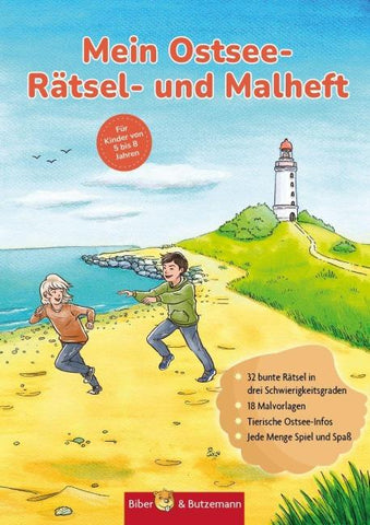Mein Ostsee-Rätsel- und Malheft