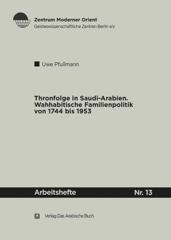 Thronfolge in Saudi Arabien