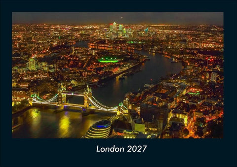 London 2027 Fotokalender DIN A4