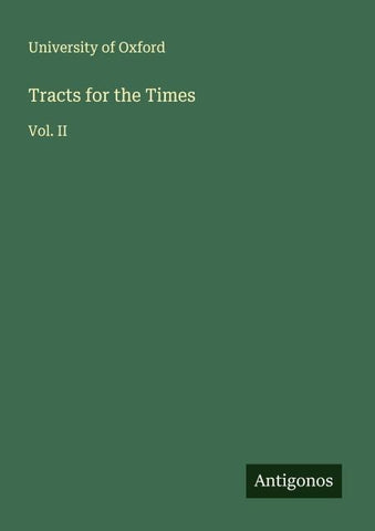 Tracts for the Times