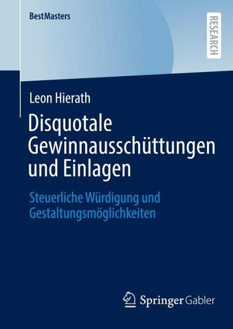 Disquotale Gewinnausschüttungen und Einlagen
