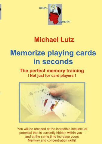 Memorize playing cards in seconds