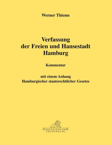 Die Verfassung der Freien- u. Hansestadt Hamburg