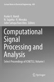 Computational Signal Processing and Analysis