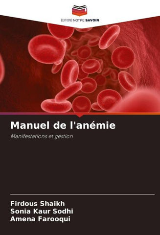 Manuel de l'anémie
