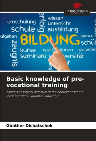 Basic knowledge of pre-vocational training