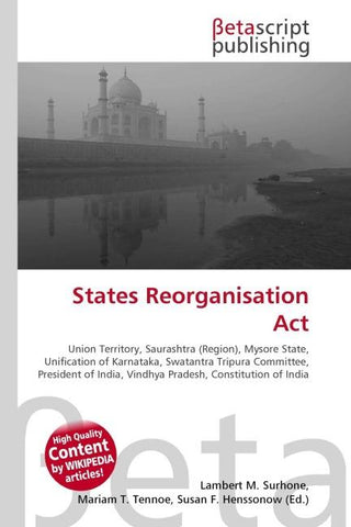 States Reorganisation Act