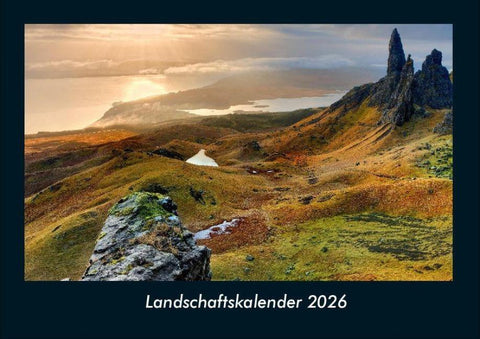 Landschaftskalender 2026 Fotokalender DIN A4