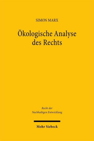Ökologische Analyse des Rechts