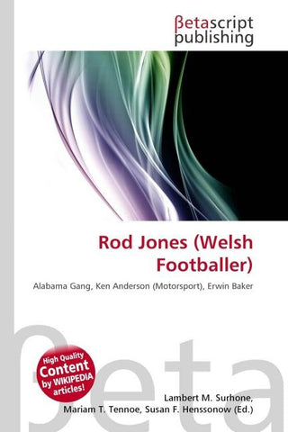 Rod Jones (Welsh Footballer)