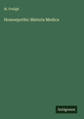 Homoepothic Materia Medica