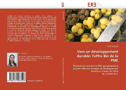Vers un développement durable: l''offre Bio de la PME