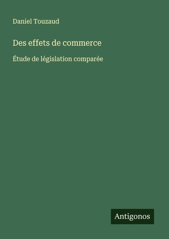 Des effets de commerce