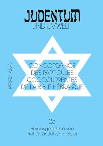 Concordance des particules cooccurrentes de la Bible hébraïque