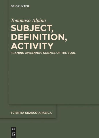 Subject, Definition, Activity