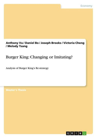 Burger King: Changing or Imitating?