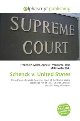 Schenck v. United States