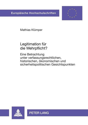 Legitimation für die Wehrpflicht?