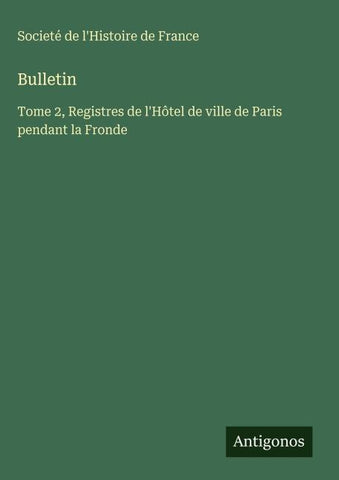 Bulletin