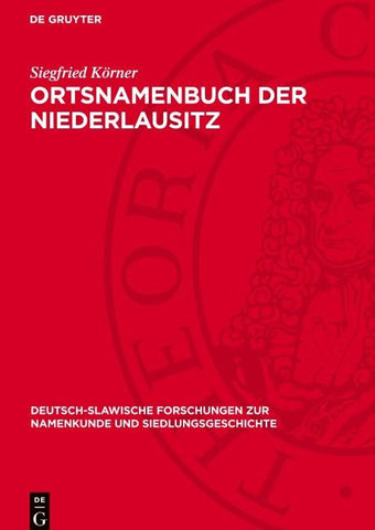 Ortsnamenbuch der Niederlausitz
