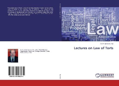 Lectures on Law of Torts