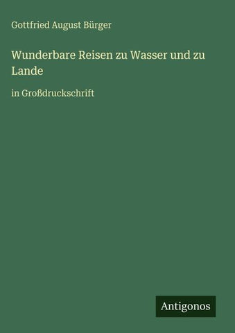 Wunderbare Reisen zu Wasser und zu Lande