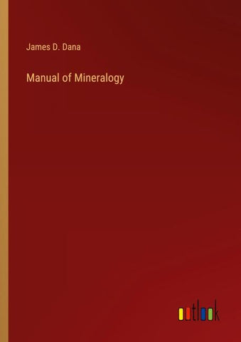 Manual of Mineralogy