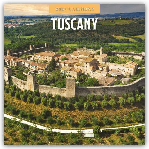 Tuscany – Toskana 2027 – 16-Monatskalender