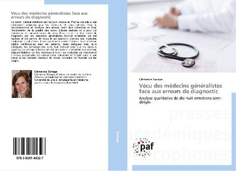 Vécu des médecins généralistes face aux erreurs de diagnostic