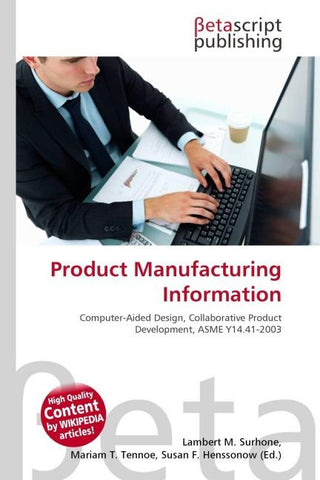 Product Manufacturing Information