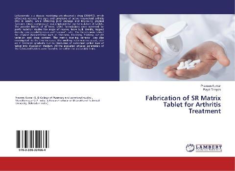 Fabrication of SR Matrix Tablet for Arthritis Treatment