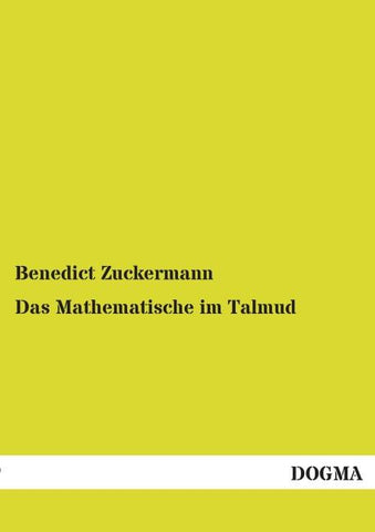 Das Mathematische im Talmud