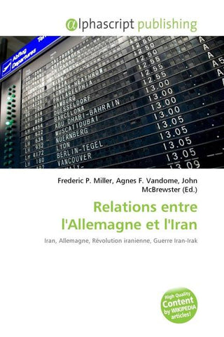 Relations entre l'Allemagne et l'Iran