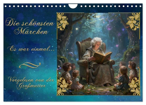 Die schönsten Märchen (Wandkalender 2027 DIN A4 quer), CALVENDO Monatskalender